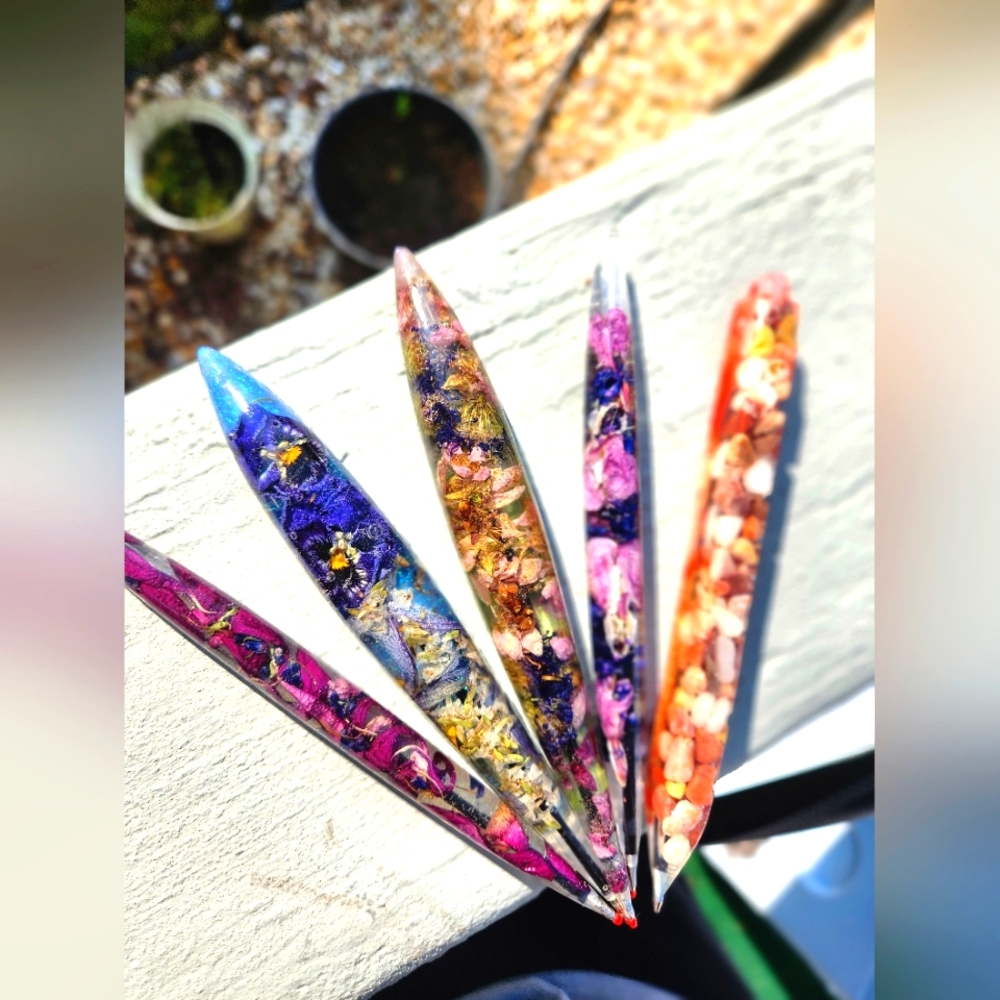 Handmade Earth Love pens